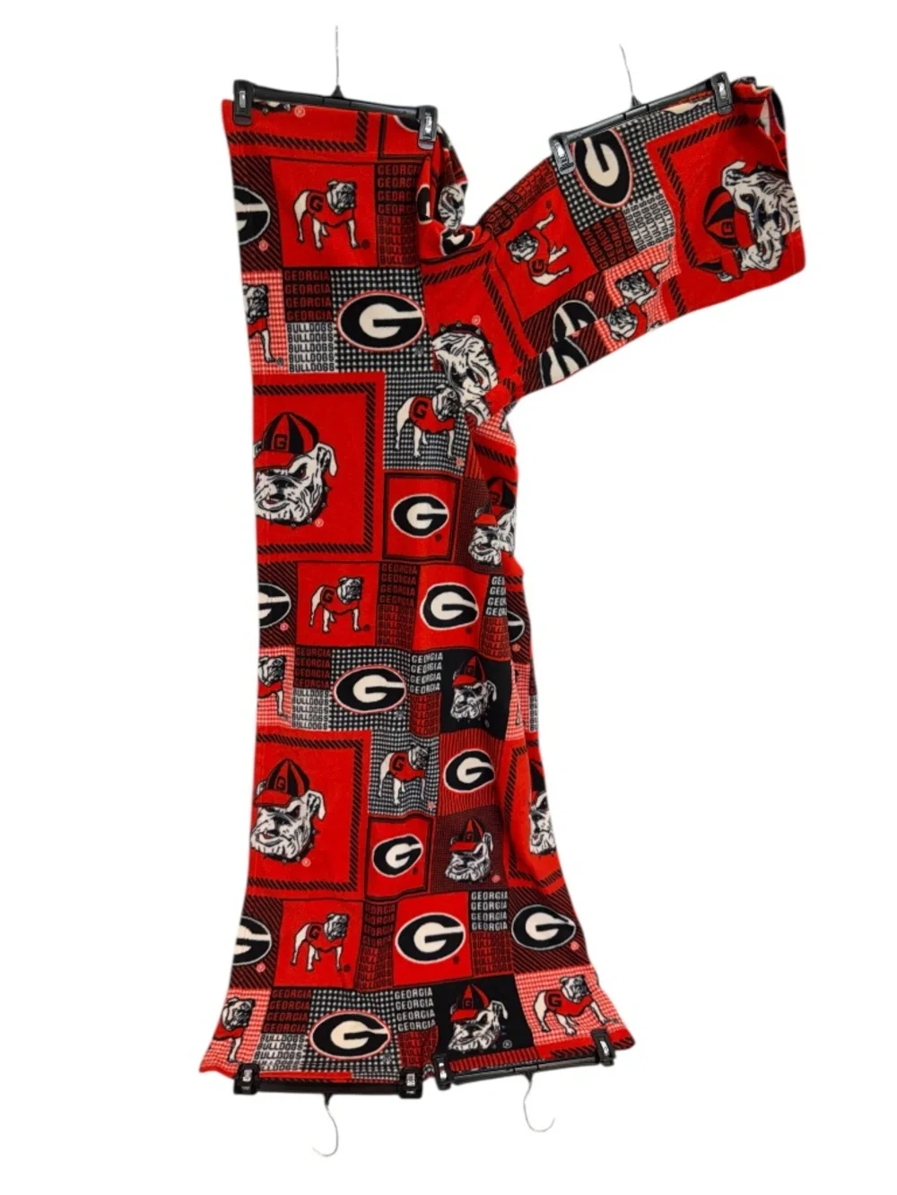 University of Georgia UGA DAWGS Bulldogs Red Team Logo Snuggie Wearable Blanket